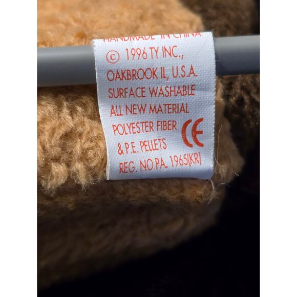 Ty beanie Baby Set of 4 Goatee, Tuffy, Slippery, and Knuckles. EUC - Picture 15 of 16